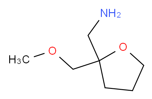 [2-(methoxymethyl)oxolan-2-yl]methanamine