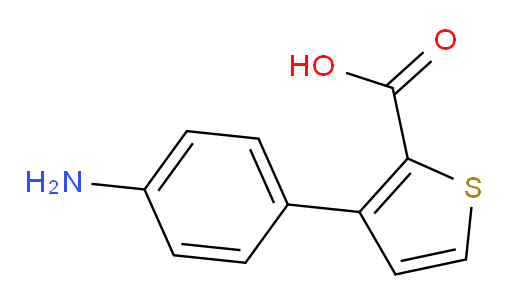 3-(4-aminophenyl)thiophene-2-carboxylic acid