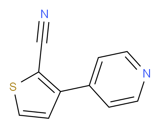 3-(pyridin-4-yl)thiophene-2-carbonitrile