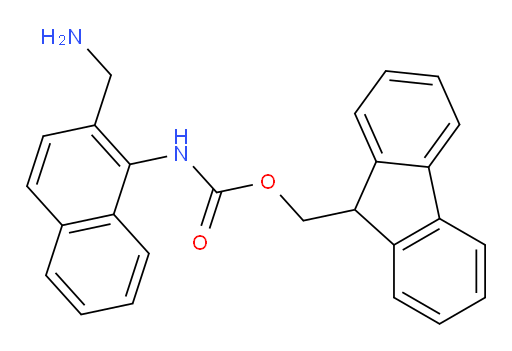 (9H-fluoren-9-yl)methyl N-[2-(aminomethyl)naphthalen-1-yl]carbamate