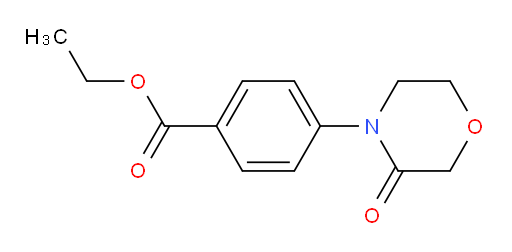ethyl 4-(3-oxomorpholin-4-yl)benzoate