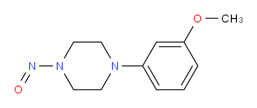 1-(3-methoxyphenyl)-4-nitrosopiperazine