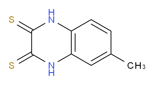 SAS-2061;6-Methylquinoxaline-2,3-dithiol;6-Methyl-2,3-quinoxalinedithiol;1,4-Dihydro-6-methyl-2,3-quinoxalinedithione;2,3-Quinoxalinedithione,1,4-dihydro-6-Methyl-