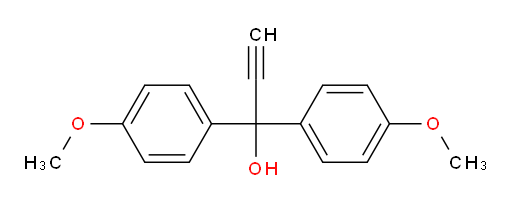 1,1-Di(4-methoxyphenyl)prop-2-yn-1-ol;1,1-bis(4-METHOXYPHENYL)-2-PROPYN-1-OL;BenzeneMethanol, a-ethynyl-4-Methoxy-a-(4-Methoxyphenyl)-