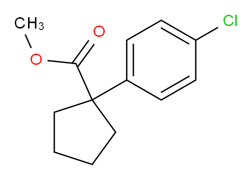methyl 1-(4-chlorophenyl)cyclopentanecarboxylate