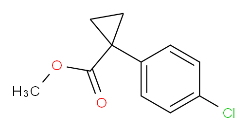 methyl 1-(4-chlorophenyl)cyclopropanecarboxylate