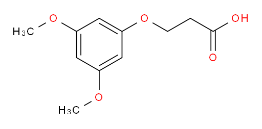 3-(3,5-dimethoxyphenoxy)propanoic acid