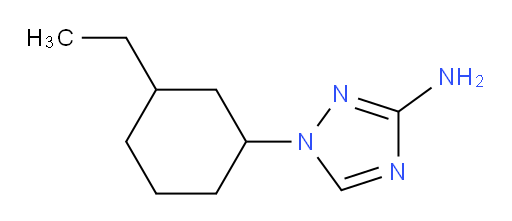 1-(3-ethylcyclohexyl)-1H-1,2,4-triazol-3-amine