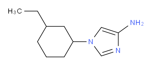 1-(3-ethylcyclohexyl)-1H-imidazol-4-amine