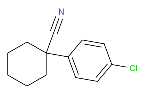 1-(4-chlorophenyl)cyclohexanecarbonitrile