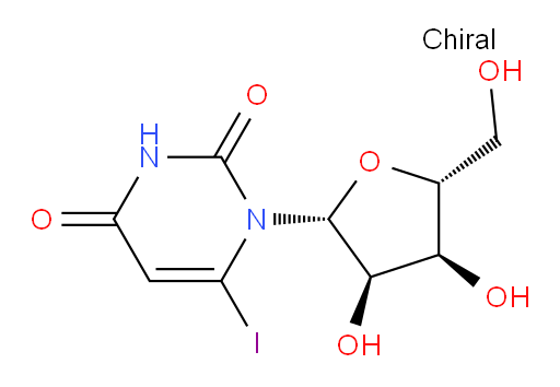 1-((2R,3R,4S,5R)-3,4-dihydroxy-5-(hydroxymethyl)tetrahydrofuran-2-yl)-6-iodopyrimidine-2,4(1H,3H)-dione