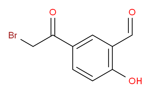 5-(2-Bromoacetyl)-2-hydroxy-benzaldehyde