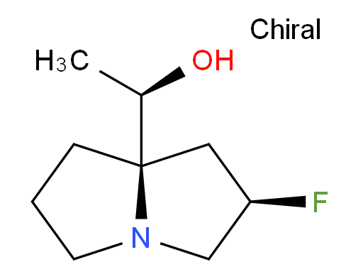 (R)-1-((2R,7aR)-2-fluorohexahydro-1H-pyrrolizin-7a-yl)ethanol