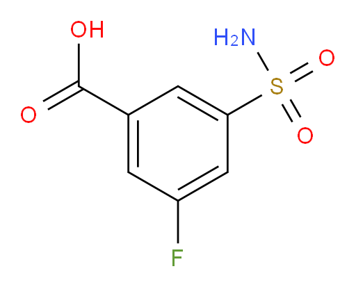 3-fluoro-5-sulfamoylbenzoic acid