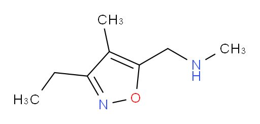 1-(3-ethyl-4-methylisoxazol-5-yl)-N-methylmethanamine