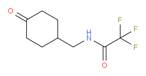 2,2,2-trifluoro-N-((4-oxocyclohexyl)methyl)acetamide