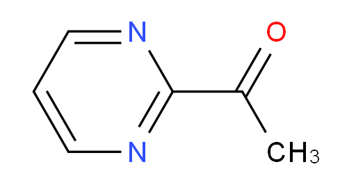 2-ACETYLPYRIMIDINE;1-PYRIMIDIN-2-YLETHANONE;Methyl 2-pyrimidyl ketone;1-(2-Pyrimidinyl)-ethanone;Ethanone,1-(2-pyrimidinyl)-;1-(Pyrimidin-2-yl)ethan-1-one;Ethanone, 1-(2-pyrimidinyl)- (9CI);1-(Pyrimidin-2-yl)ethan-1-one, 2-Acetyl-1,3-diazine