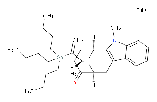 (6S,10S)-5-methyl-12-((S)-3-(tributylstannyl)but-3-en-2-yl)-7,8,10,11-tetrahydro-5H-6,10-epiminocycloocta[b]indol-9(6H)-one