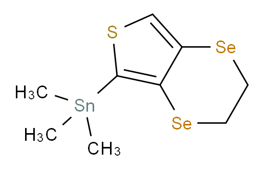 (2,3-dihydro-[1,4]diselenino[2,3-c]thiophen-5-yl)trimethylstannane