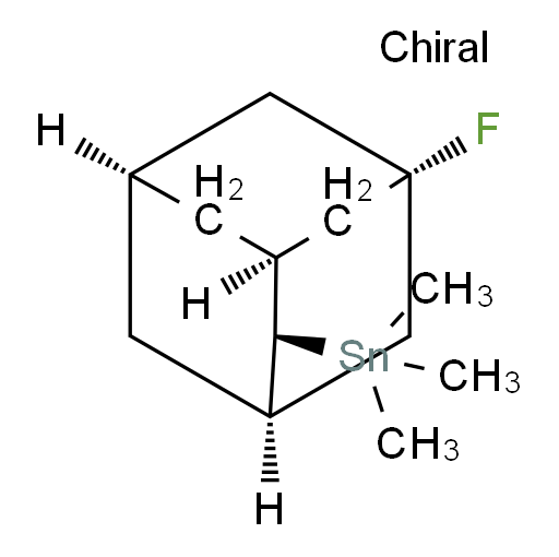 ((1R,2r,3S,5s,7s)-5-fluoroadamantan-2-yl)trimethylstannane