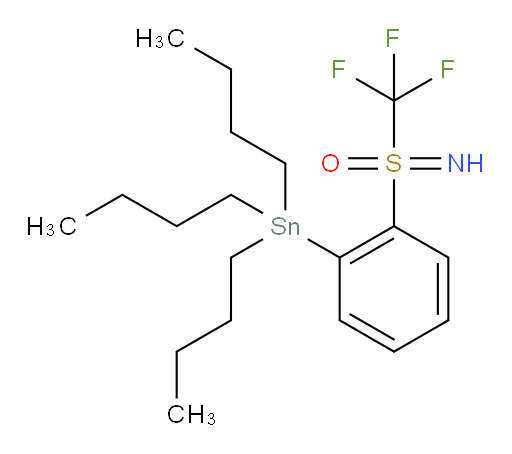 tributyl(2-(S-(trifluoromethyl)sulfonimidoyl)phenyl)stannane