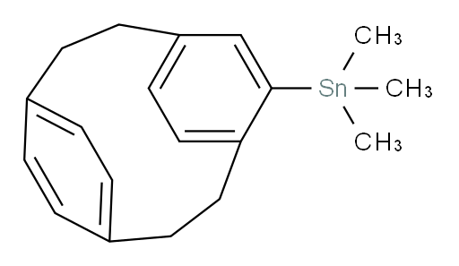 Trimethyltricyclo[8.2.2.24,7]hexadeca-4,6,10,12,13,15-hexaen-5-ylstannane