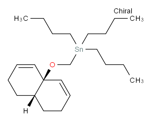tributyl((((4ar,8ar)-1,2,4a,7,8,8a-hexahydronaphthalen-4a-yl)oxy)methyl)stannane