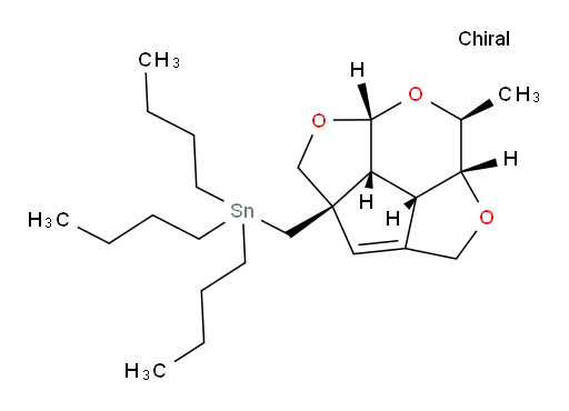tributyl(((2aR,2a1R,3a1S,5aR,6S,7aR)-6-methyl-2,2a,2a1,3a1,4,5a,6,7a-octahydro-1,5,7-trioxacyclopenta[jkl]-as-indacen-2a-yl)methyl)stannane