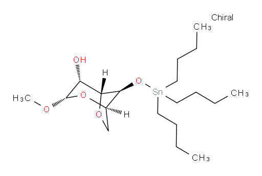 (1R,3S,4R,5R,8S)-3-methoxy-8-((tributylstannyl)oxy)-2,6-dioxabicyclo[3.2.1]octan-4-ol