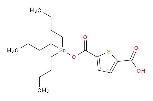 5-(((tributylstannyl)oxy)carbonyl)thiophene-2-carboxylic acid
