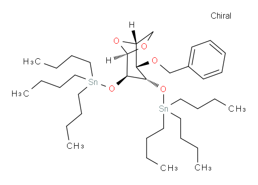 (((1R,2S,3S,4R,5R)-2-(苄氧基)-6,8-二氧杂双环[3.2.1]辛烷-3,4-二基)双(氧基))双(三丁基锡烷)
