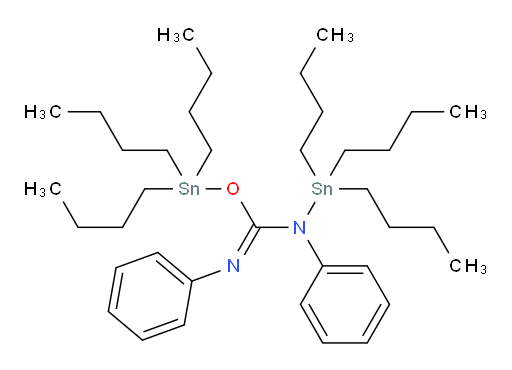 (Z)-tributylstannyl N,N'-diphenyl-N-(tributylstannyl)carbamimidate
