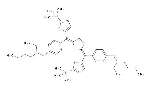(2Z,5E)-2,5-bis((4-(2-ethylhexyl)phenyl)(5-(trimethylstannyl)thiophen-2-yl)methylene)-2,5-dihydrothiophene