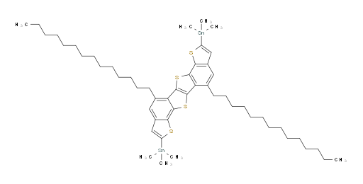 1,1′-(5,11-Ditetradecylthieno[3,2-g]thieno[3′,2′:6,7][1]benzothieno[3,2-b][1]benzothiophene-2,8-diyl)bis[1,1,1-trimethylstannane]