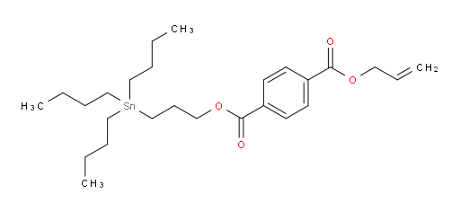 allyl (3-(tributylstannyl)propyl) terephthalate