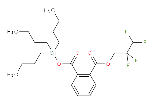 2,2,3,3-tetrafluoropropyl (tributylstannyl) phthalate