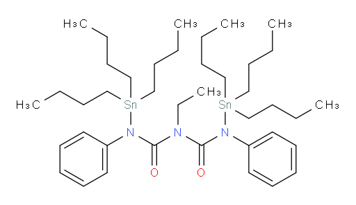 Imidodicarbonic diamide, 2-ethyl-N,N′-diphenyl-N,N′-bis(tributylstannyl)-