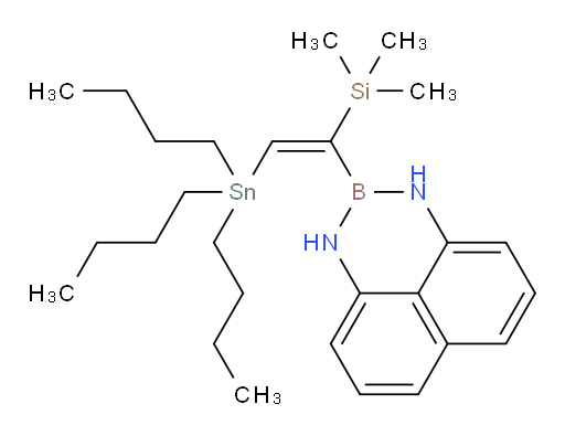 (E)-2-(2-(tributylstannyl)-1-(trimethylsilyl)vinyl)-2,3-dihydro-1H-naphtho[1,8-de][1,3,2]diazaborinine