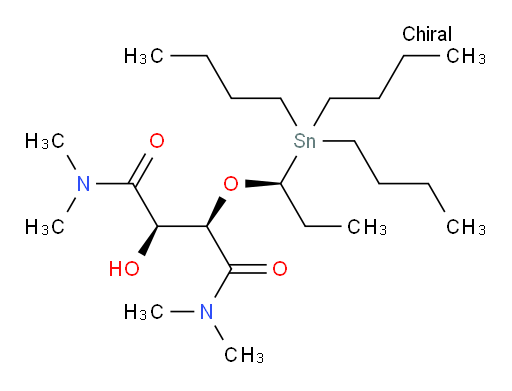 (2R,3R)-2-hydroxy-N1,N1,N4,N4-tetramethyl-3-((S)-1-(tributylstannyl)propoxy)succinamide
