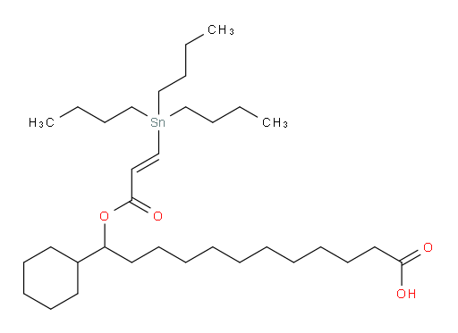 (E)-12-cyclohexyl-12-((3-(tributylstannyl)acryloyl)oxy)dodecanoic acid