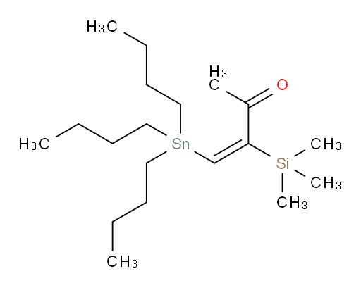 (E)-4-(三丁基锡基)-3-(三甲基硅基)丁-3-烯-2-酮