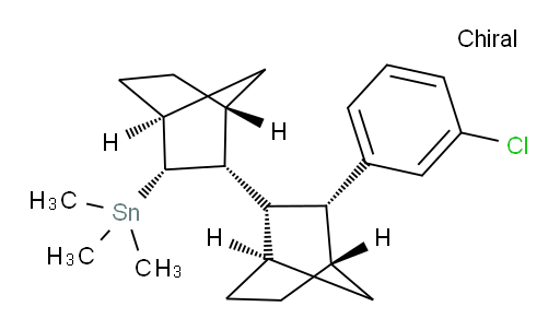 ((1R,1'R,2R,2'S,3R,3'R,4S,4'S)-3'-(3-氯苯基)-[2,2'-bi(双环[2.2.1]七n)]-3-基)三甲基锡烷