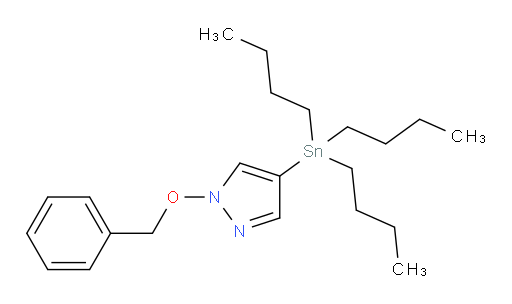1-(苄氧基)-4-(三丁基锡基)-1H-吡唑