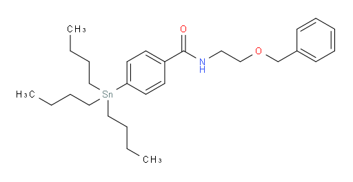 N-(2-(苄氧基)乙基)-4-(三丁基锡基)苯甲酰胺