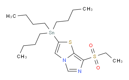 7-(乙硫酰基)-2-(三丁基锡基)咪唑并[5,1-b]噻唑