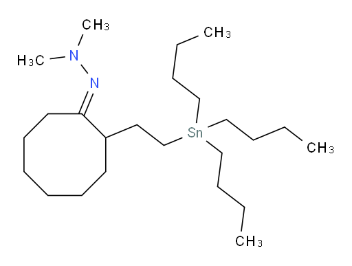 (E)-1,1-二甲基-2-(2-(2-(三丁基锡基)乙基)环辛亚基)肼