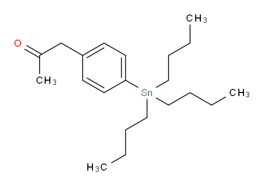 1-(4-(三丁基锡基)苯基)丙-2-酮