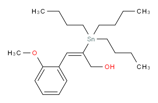 (E)-3-(2-甲氧基苯基)-2-(三丁基锡基)丙-2-烯-1-醇