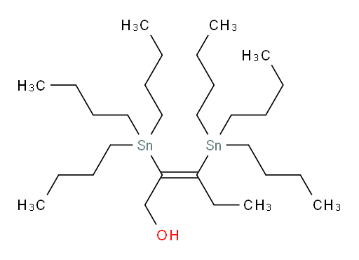 (Z)-2,3-双(三丁基锡基)戊-2-烯-1-醇