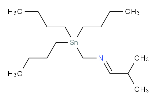 (E)-N-(2-甲基丙亚基)-1-(三丁基锡基)甲胺